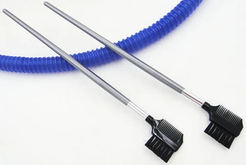 

100pcs Professional Black Eyelash brush Long Rod Eyebrow Comb Cosmetic Dual-use Makeup Brushes Makeup Tools