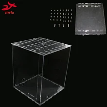 3D 8 светодиодный светильник Cubeeds RGB, акриловый чехол-Примечание: cubeeds коробка только с использованием нашего 3d8 красочные cubeed, размер 23x23x h29 см