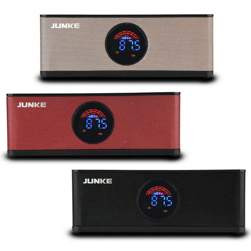 Портативный Bluetooth динамик супер бас беспроводные стереоколонки поддержка TF AUX FM