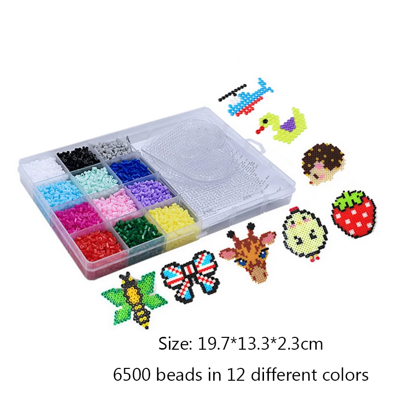 2.6mm 12color 1 комплект, 2,6 мм, высокое качество, орфографический горох, набор шаблонов, детская 3D игра-головоломка своими руками, 20 цветов на выбор, детские развивающие игрушки Diy - Цвет: 2.6mm 12color