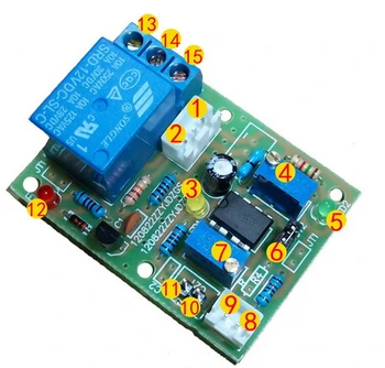 

Free Shipping!!! 1pcs LM393 LM339 dual threshold voltage window comparator voltage comparator module with 12V Relay Module