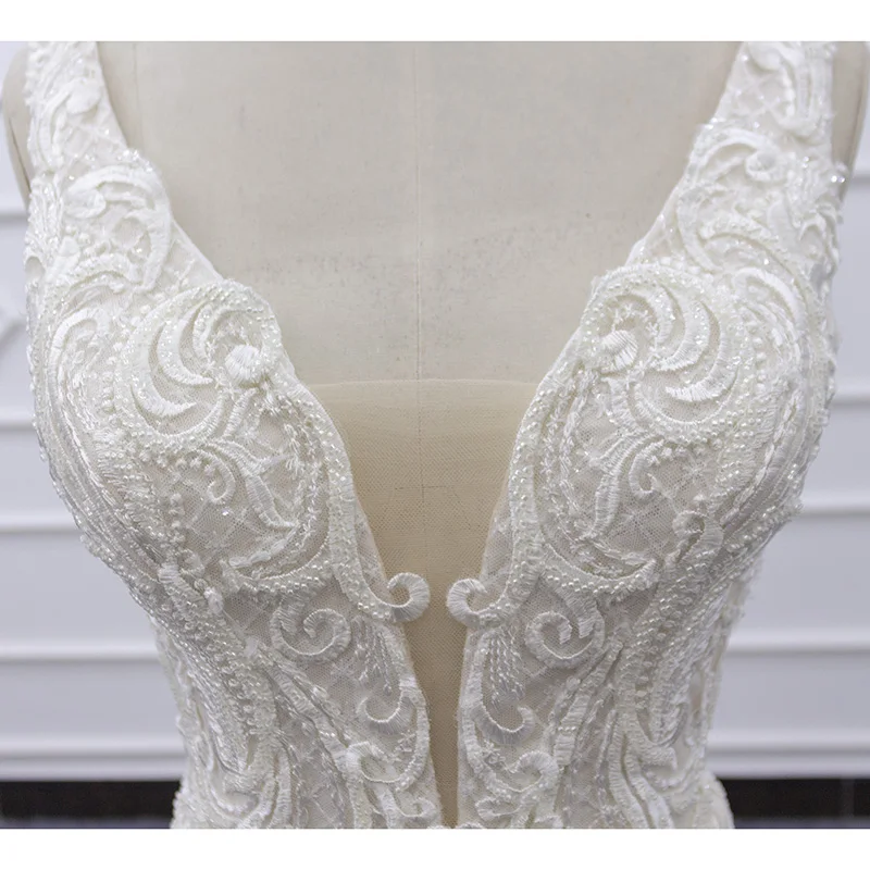 Eslieb высококачественное кружевное на заказ Свадебные платья Vestido de Noiva свадебное платье