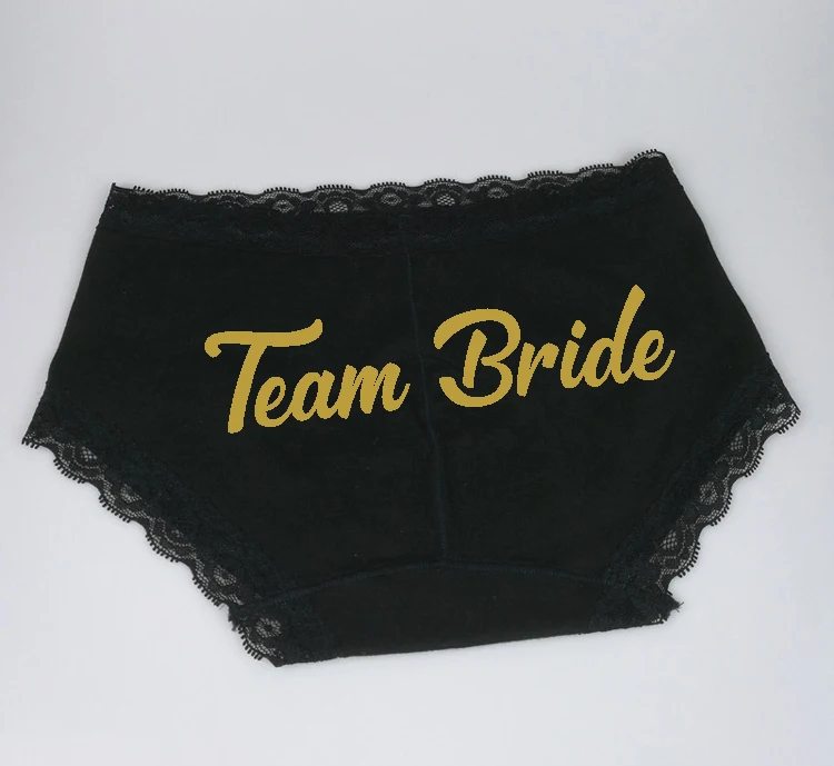 team bride black