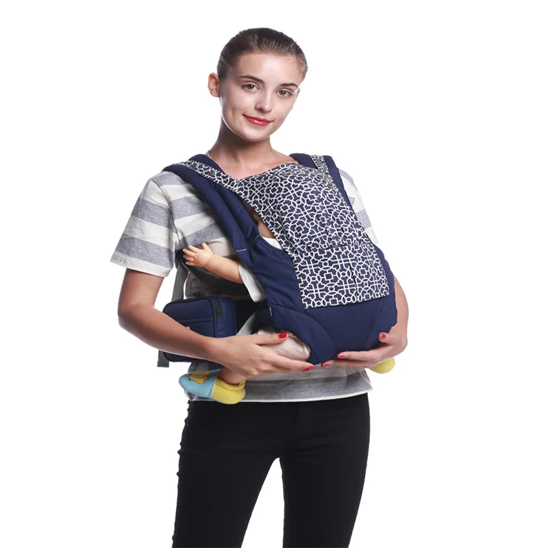 

0-36 Months Baby Carrier 360 Multifunctional Front Facing Baby Carrier Infant Ergonomic Sling Backpack Pouch Wrap Kangaroo