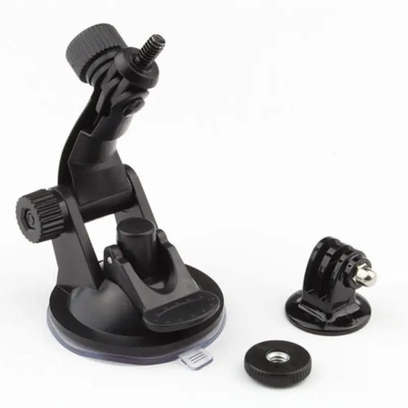 

Yiwa 360 Degree Swivel Suction Cup Mount for GoPro Hero 5 4 3+ Tripod Mount Adapter Sport Camera Accessories