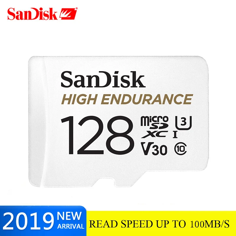 Карта памяти SanDisk высокая выносливость micro SD карта C10 V30 U3 4 K 32 GB 64 GB 128 GB 256 GB TF карты для Dash Cam домашнего видео мониторинга