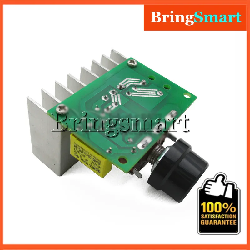 

4000W 60-220V AC Speed Control Controller SCR AC Electronic Voltage Regulator Dimming Adjust speed Fast Melt Insurance