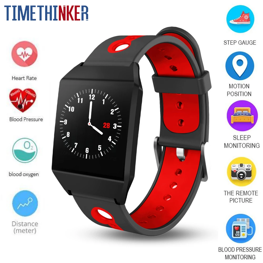 Часы Timethinker IP68 Водонепроницаемые Смарт часы AGPS смарт с шагомером Android IOS монитор
