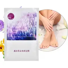 Lavender Moisturizing Foot Mask Exfoliation Remove Dead Skin Anti-crack Foot Care Socks Mask