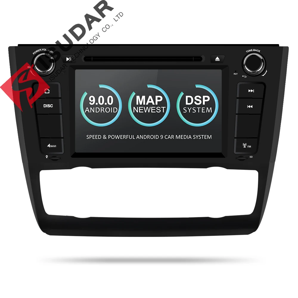 

Isudar 2 Din Auto Radio Android 9 For BMW 1 Series E81/E82/E88 2004-2011 Car Multimedia Video DVD Player GPS Navigation DVR