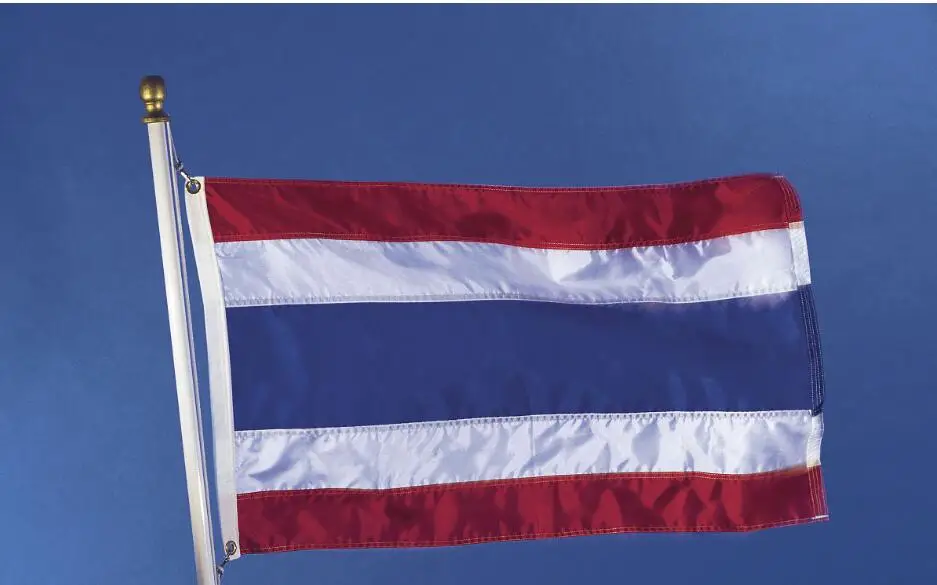 xvggdg флаг Таиланда 3ft x 5ft висячий флаг Таиланд полиэстер Стандартный флаг баннер
