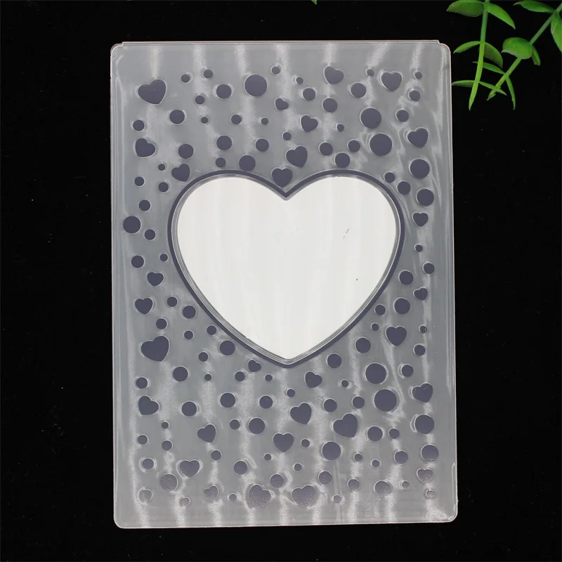 

KSCRAFT Love Cutting Die and Embossed Folder Set DIY Scrapbook Paper Die / Card Decoration