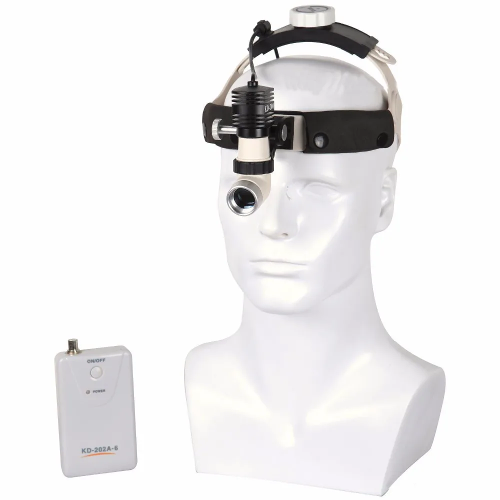 US $199.00 5W 80000lx LED Surgical Headlight Highpower Medical Dental Head Lamp FDA NQA KD202A6