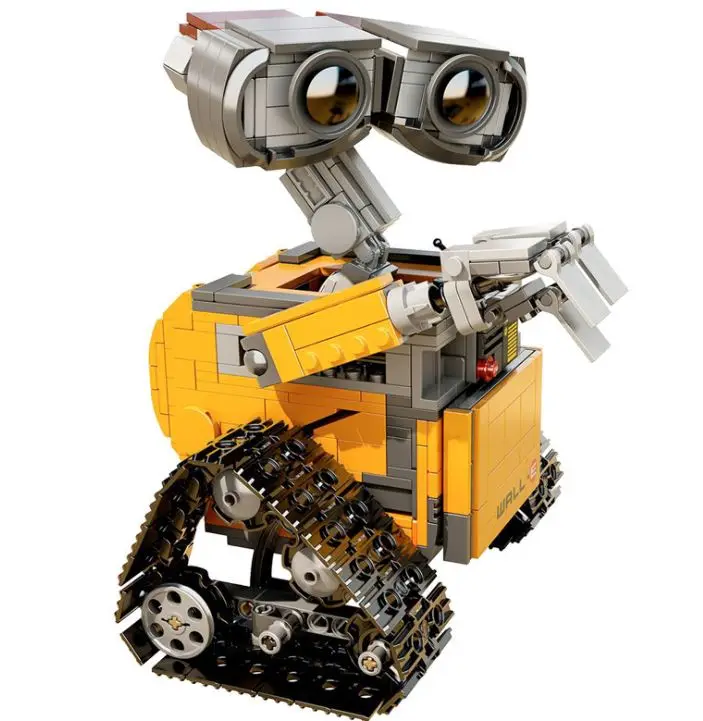 Робот WALLE 21303 16003 игрушки Модель Строительный набор самоблокирующиеся кирпичи блоки DIY детские развивающие подарки на день рождения