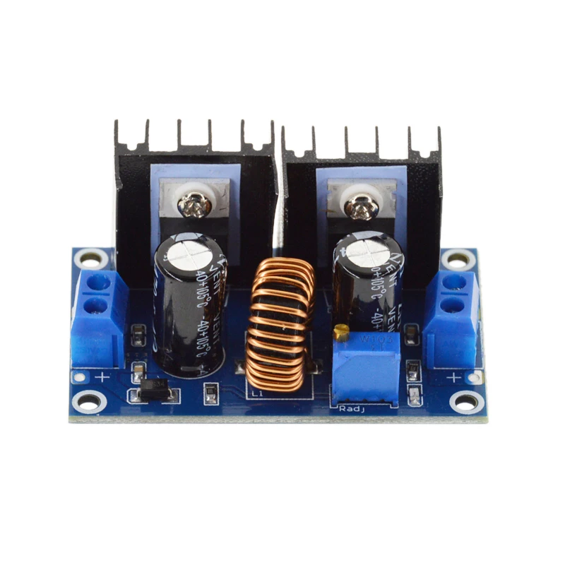 

XL4016 PWM Adjustable 4-36V To 1.25-36V Step-Down Board Module Max 8A 200W DC-DC Step Down Buck Converter Power Supply
