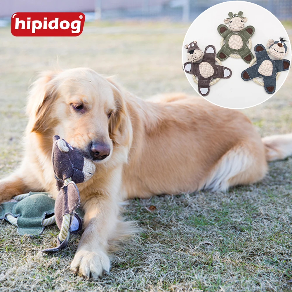 Hipidog الحيوانات الأليفة القطن حبل المنسوجة الحيوانات الأليفة اللعب مع الحيوان رمي القرص الطائر لعبة مضغة في الهواء الطلق صغيرة كبيرة الكلب ال...