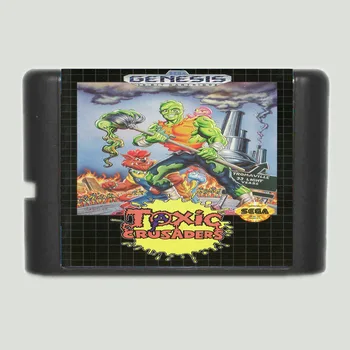 

Toxic Crusaders 16 bit MD Game Card For Sega Mega Drive For Genesis