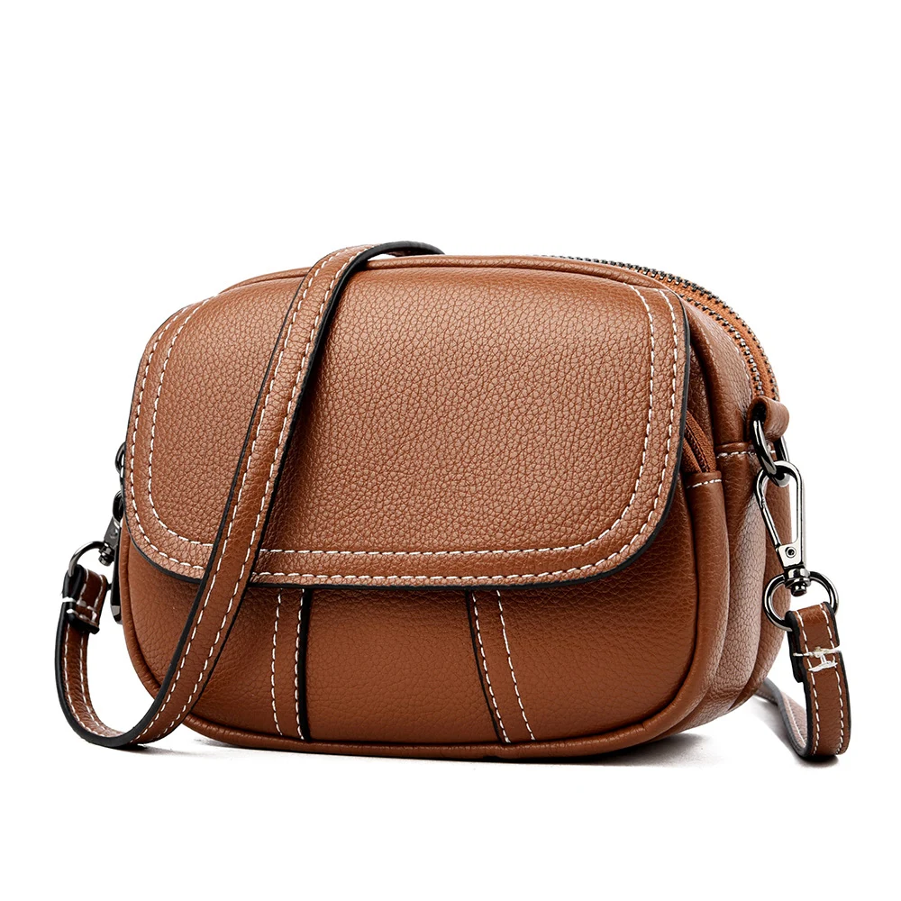 Дизайнерская круговая сумка из двух частей, роскошная брендовая кожаная женская сумка, Маленькая женская сумка-мессенджер через плечо, сумки на плечо, женская сумка