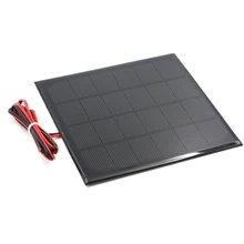 6V Solar Panel with 30/100/200cm wire Mini Solar System DIY For Battery Cell Phone Charger 0.6W 1W 1.1W 2W 3W 3.5W 4.5W Solar