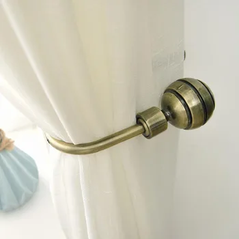 

2Pcs/set Hooks for curtains tieback decorative accessories Holdback Europe Decoration Curtains Accessories Tieback CP100 *20