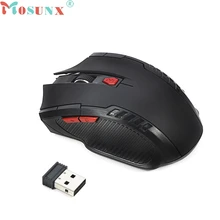 mosunx Mecall 2.4Ghz Mini portable Wireless Optical Gaming Mouse For PC Laptop