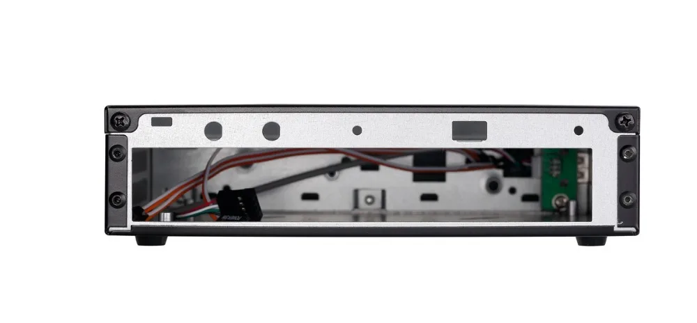 Чехол Realan SECC Mini ITX тонкий HTPC настольный компьютер с настенным кронштейном и VESA