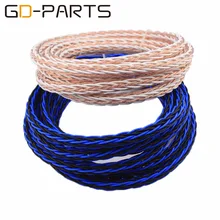 3.28ft/1 Meter High Quality 8TC Teflon OCC Copper Wire Cable for HIFI Audio Speaker Amplifier Turntable CD Player 16 Strands 3.28ft/1 Meter High Quality 8TC Teflon OCC Copper Wire Cable for HIFI Audio Speaker Amplifier Turntable CD Player 16 Strands