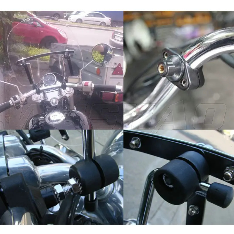 Лобовое стекло мотоцикла для Yamaha V Star 650 950 Virago 1000 1100 Vmax 1700 с рулем 7/8 &quotи 1&quot|windshield