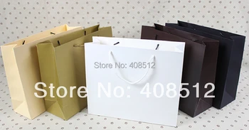 

customizing logo text 500pcs 32 Wx10 side width x 26cm H rope handle 250gsm paper shopping bag printing