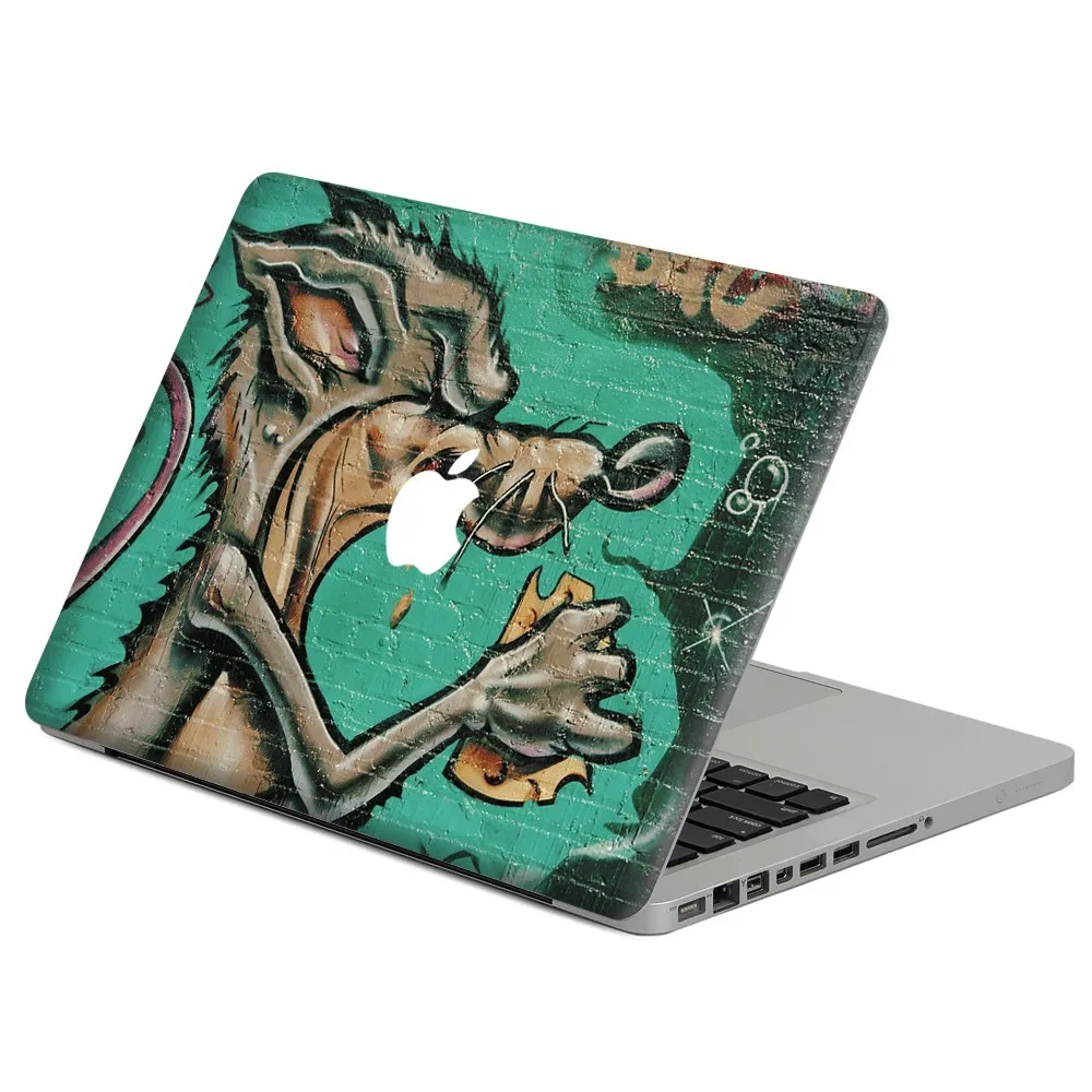 Едящая крыса наклейка для ноутбука наклейка для MacBook Air Pro retina 1" 13" 1" винил Mac чехол для тела Полное покрытие кожи