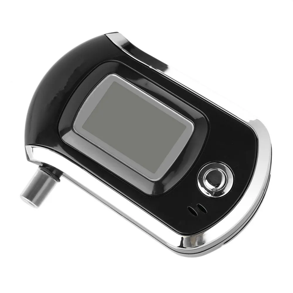 سيارة جديدة التصميم المهنية LCD شاشة عرض جهاز اختبار شرب الكحوليات الرقمية الكحول كاشف عالية حساسية الكحول الساخن بيع