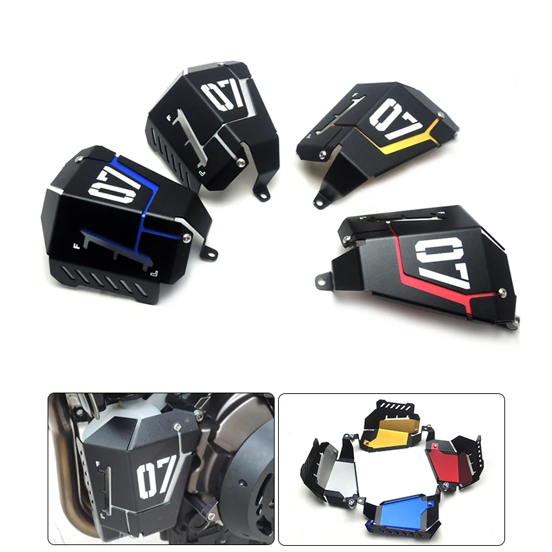 

For Yamaha MT 07 FZ07 MT07 2014 2015 2016 2017 Coolant Recovery Tank Shielding Cover High Quality CNC Aluminum Accessories