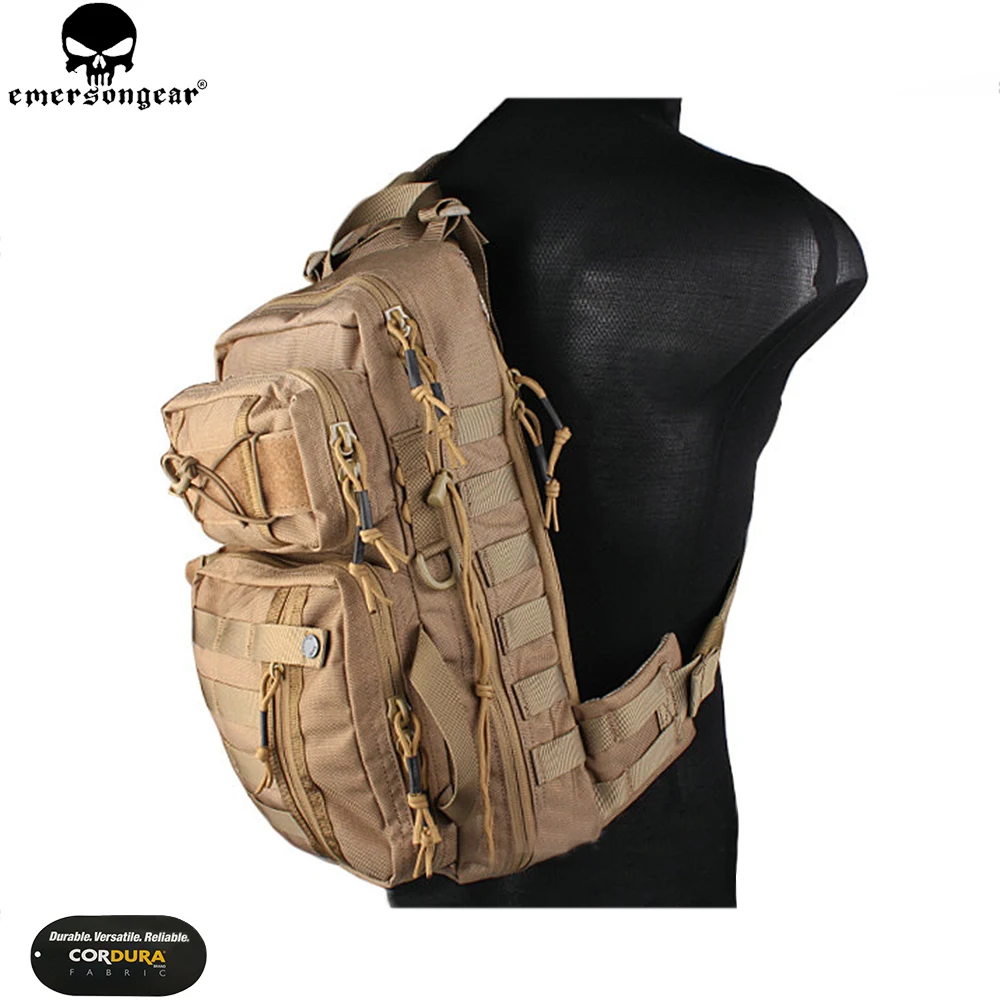 Сумка слинг EMERSONGEAR TFM3 тактическая сумка через плечо военная многофункциональная