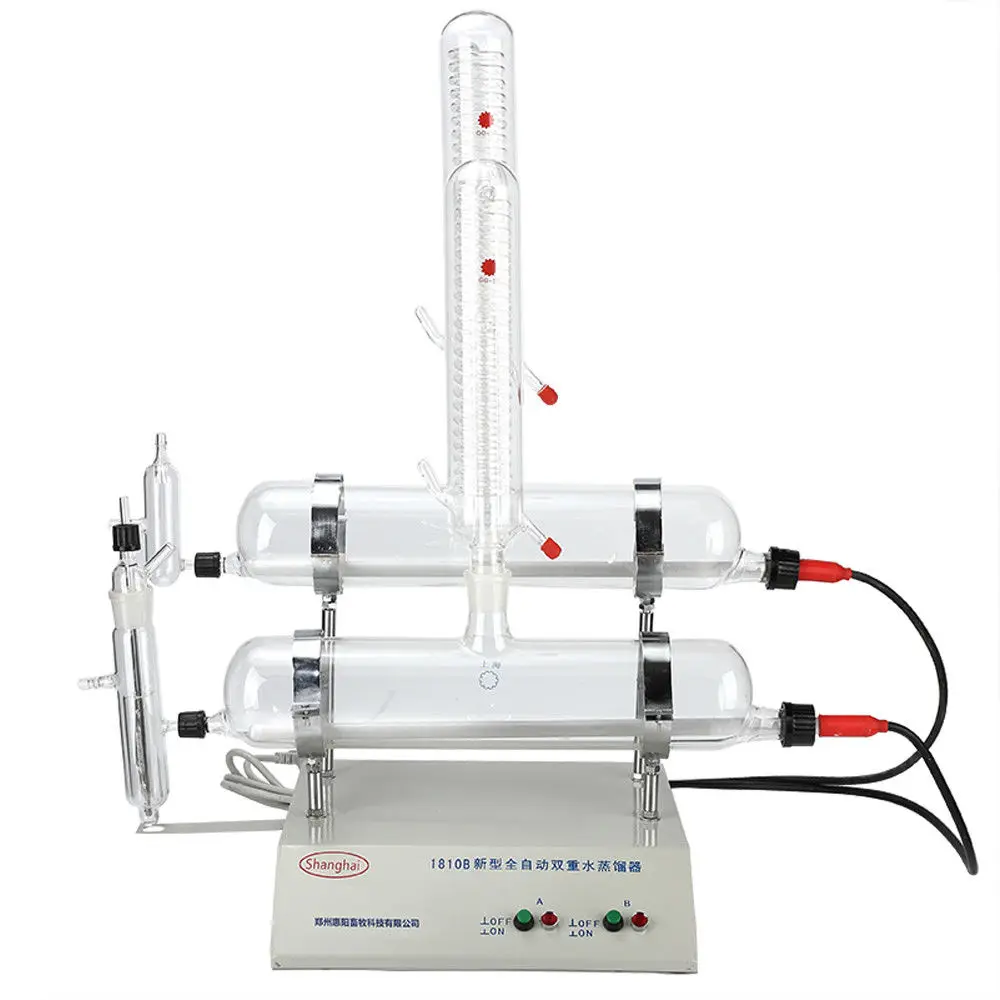 220 В л/час новая Лаборатория красоты автоматический Электрический двойной дистиллятор воды очиститель оборудование для питья искусственное осеменение