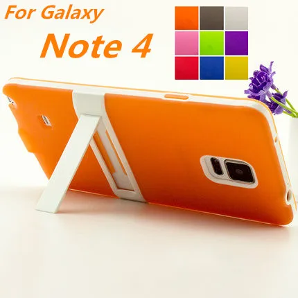 

Ultra-thin PC Frame TPU Soft Cover Silicon Case For Samsung Galaxy Note 4 N9100 Matte Feel Phone Cases For Samsung Note 4
