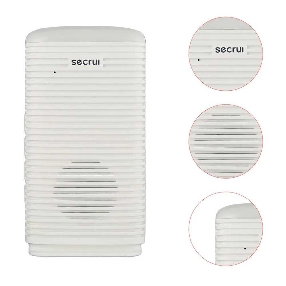 

SECRUI DW9 Wireless Security Alarm Waterproof PIR Motion Sensor Detector Patrol Infrared Driveway Garage burglar Alarm System