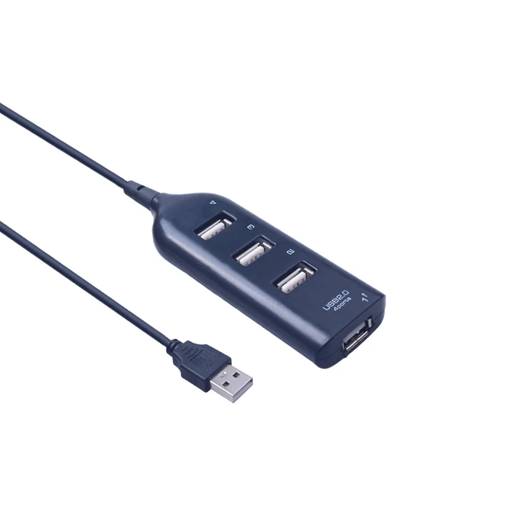 Высокоскоростной 4 портовый разветвитель USB 2019 для ПК ноутбука Windows Vista XP 2 0 98 FE06