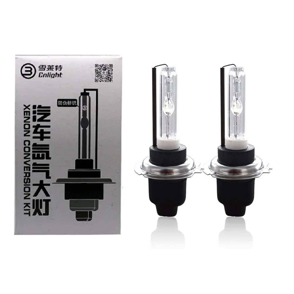 

2pcs xenon bulb for CNlight 35W 12V High Brightness HID Xenon kit h1 h4 h7 D2S HID fast start headlamp headlight 4300K 6000K