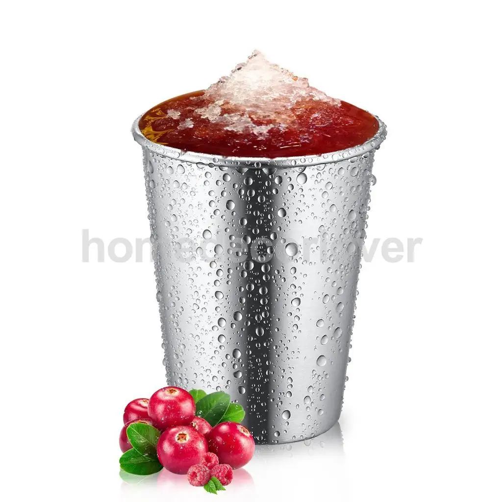 2 Piece Stainless Steel Cup Mug Drinking Coffee Beer Tumbler Travel 30ml/50ml/180ml/320ml
