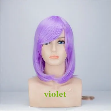 DM-WIG01) платье для милой девочки Смола Японии Аниме Kigurumi Косплэй маска в стиле "Лолита" женскую одежду BJD Masks' парик Тип на выбор - Цвет: violet