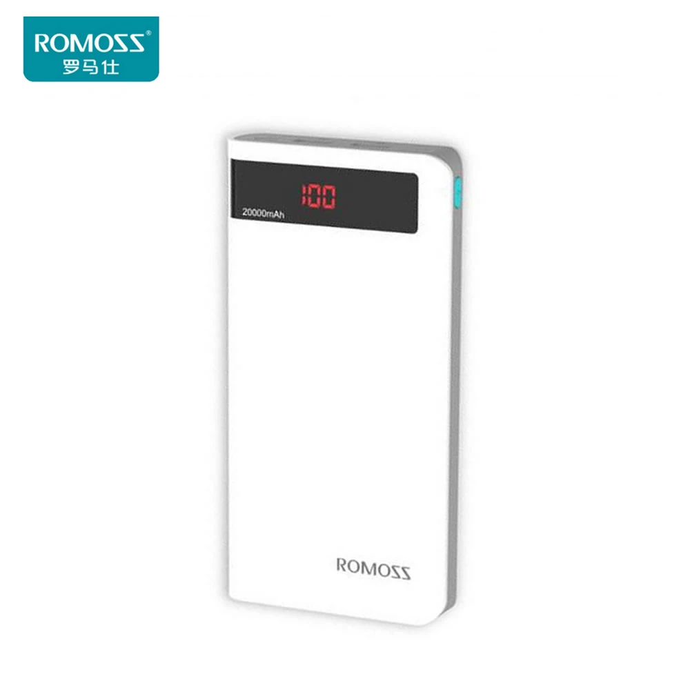 imágenes para Sentido ROMOSS 6 P 20000 mAh Batería Externa del Banco de Potencia Portátil con Pantalla LED Dual USB Cargador Rápido para iphone7 iphone7plus imágenes para Sentido ROMOSS 6 P 20000 mAh Batería Externa del Banco de Potencia Portátil con Pantalla LED Dual USB Cargador Rápido para iphone7 iphone7plus