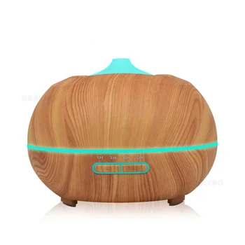 

400ml Aroma Diffuser Aromatherapy Humidifiers Wood Grain Essential Oil Diffuser Ultrasonic Cool Mist Humidifier for Office Home