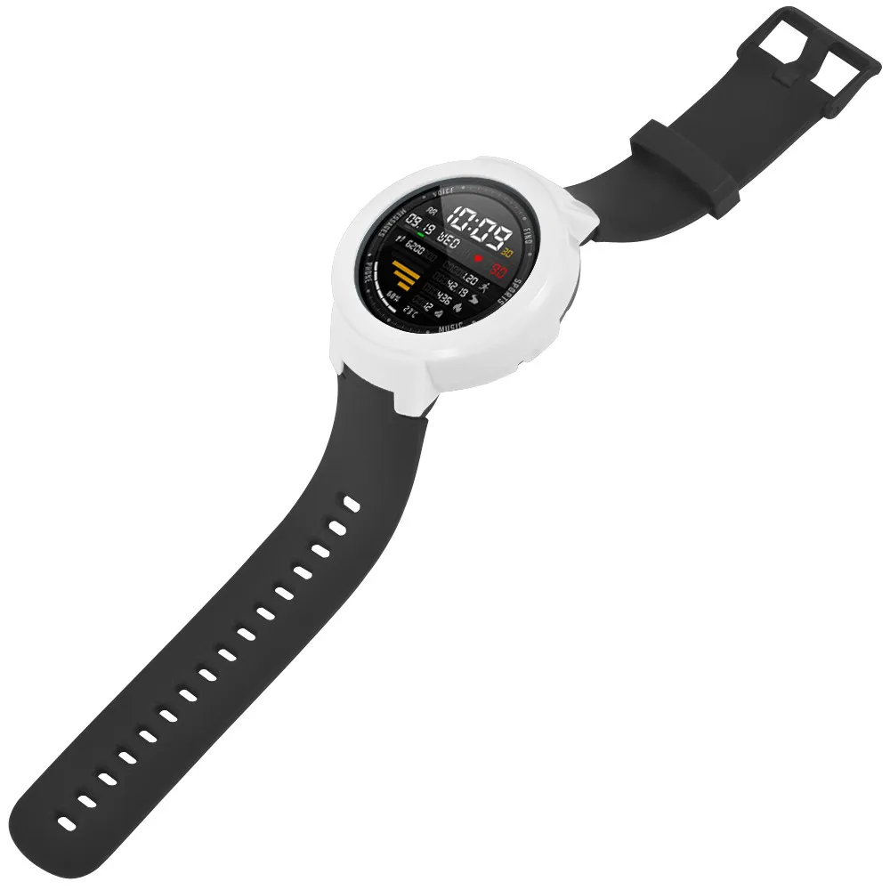 100 шт защитный чехол для Amazfit Verge Watch3 Защитные чехлы для Xiaomi Huami Amazfit 3 Verge аксессуары мягкий силиконовый чехол