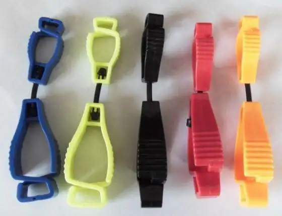 3Pcs/lot Glove Grabber Plastic Clip Holder Guard Labor Work Safety Clip Glove Keeper