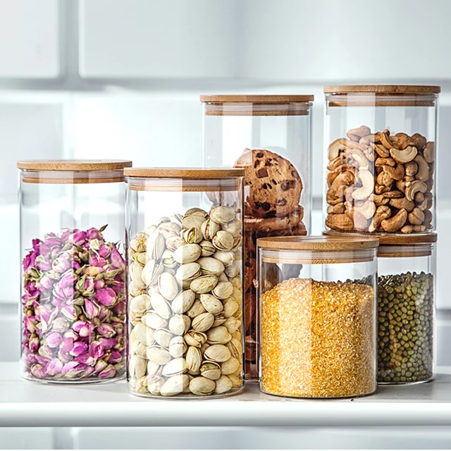 40ML Heat Resistant Glass Jars For Storage Container For Tea Coffee Inspiration Decorative Glass Storage Jars 40ML Heat Resistant Glass Jars For Storage Container For Tea Coffee Inspiration Decorative Glass Storage Jars