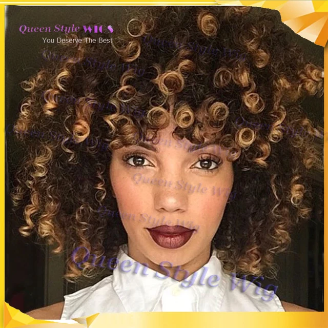 Two Tone Curly Hairstyles