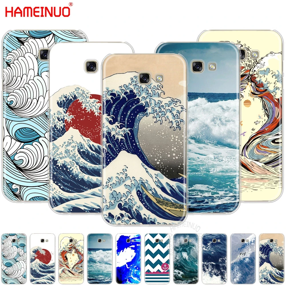 HAMEINUO Ocean waves cell phone case cover for Samsung