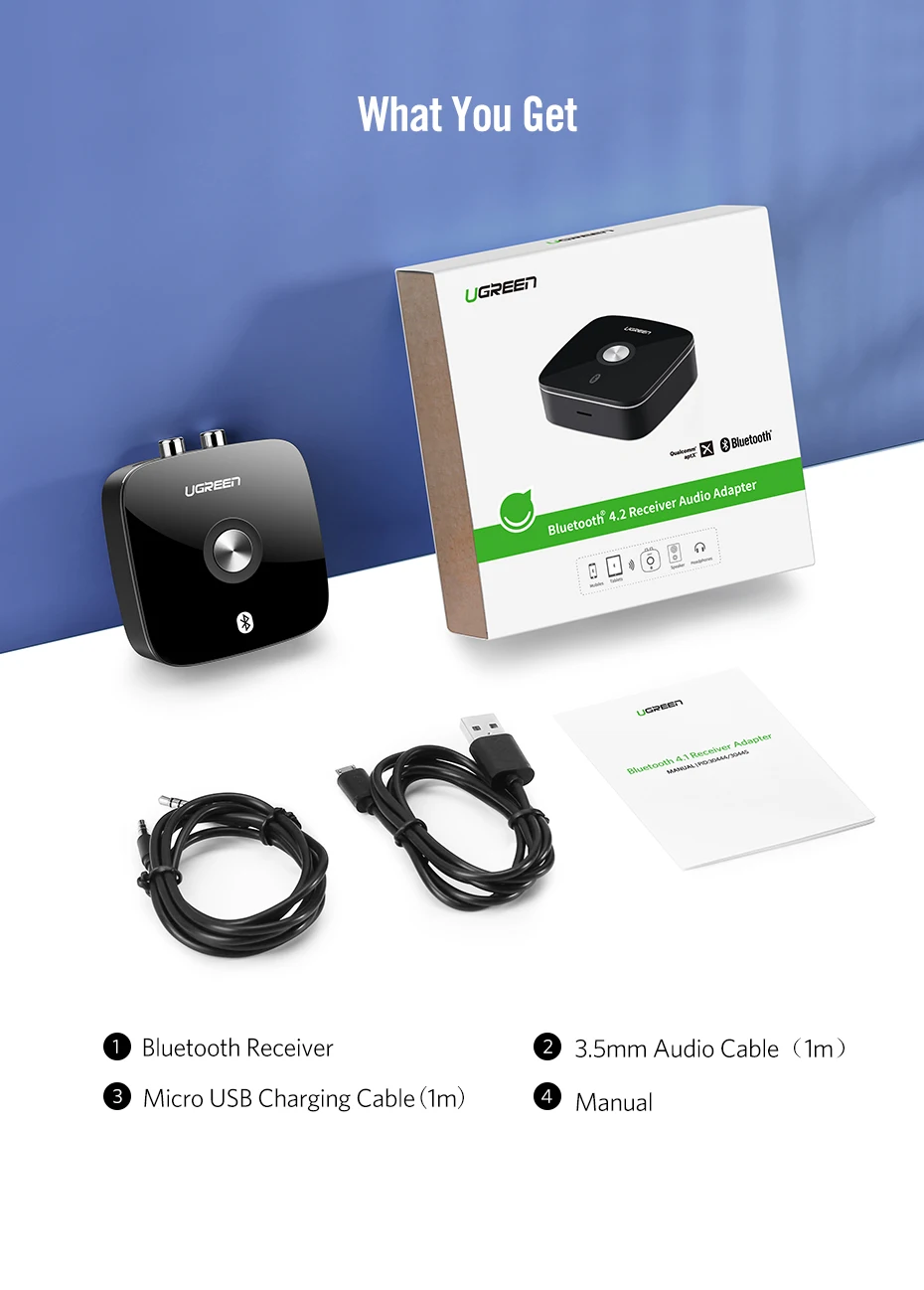 Ugreen Bluetooth Wireless Audio Receiver