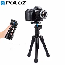 PULUZ Mini Pocket Tripod Monopod Camera holder camera tripod W/ 360 Degree Ball Head for Canon Nikon Sony DSLR Camera Camcorder