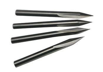 

5Pcs 3.175mm 1/8" Shank Double Flute Straight Slot Sticker CNC Engraving Tool Router Bits for Metal Carving 0.1mm 60 degree